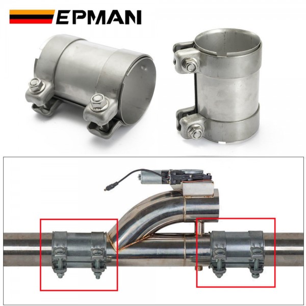 Fox Stainless Steel Exhaust Band Clamp – Fits 45mm-49mm Pipe Diameter